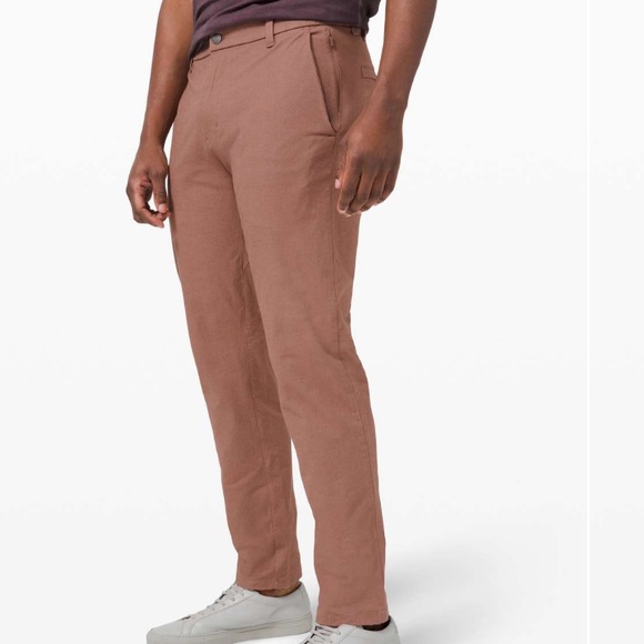 Lululemon Commission Pant Classic 32" *Earth Dye Earth Color Clay Size 40 - Picture 3 of 11